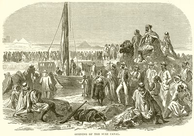 Apertura del Canale di Suez da English School
