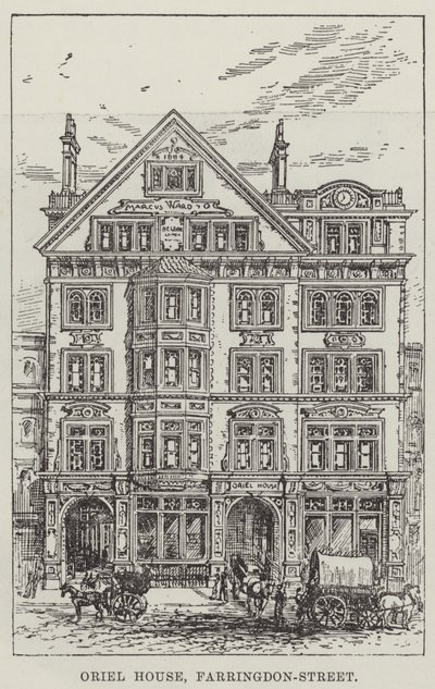 Oriel House, Farringdon-Street da English School