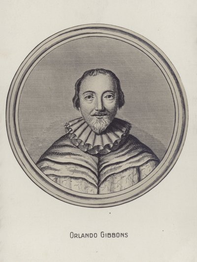 Orlando Gibbons, compositore, virginalista e organista inglese (1583-1625) da English School