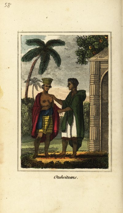 Otaheitiani o nativi di Tahiti, Polinesia da English School