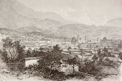 Veduta complessiva di Bogotà, Colombia da English School