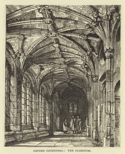 Cattedrale di Oxford, i chiostri da English School