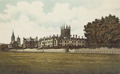 Oxford: Merton College dai Campi da English School