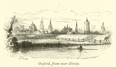 Oxford, da vicino Binsey da English School