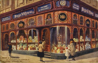 Page & Shaw Ltd, 68, Piccadilly, Londra WI da English School