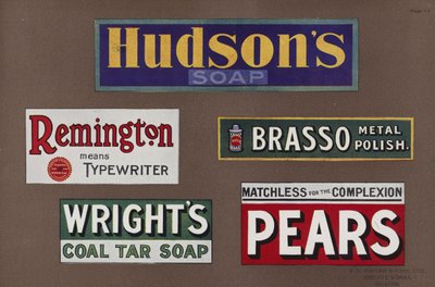 Pagina di Jordans Enamelled Signs da English School