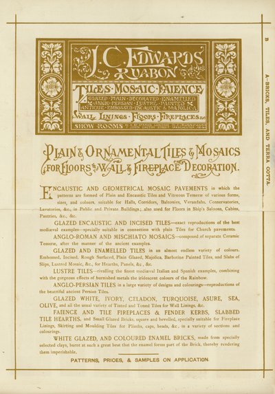 Pagina dal Compendio degli Architetti, Geometri e Ingegneri 1892 da English School