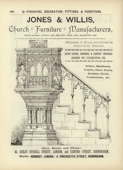 Pagina dal Compendio degli Architetti, Geometri e Ingegneri 1892 da English School