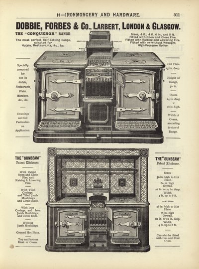 Pagina dal Compendio degli Architetti, Geometri e Ingegneri 1892 da English School