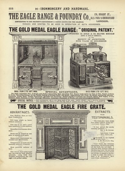 Pagina dal Compendio degli Architetti, Geometri e Ingegneri 1892 da English School