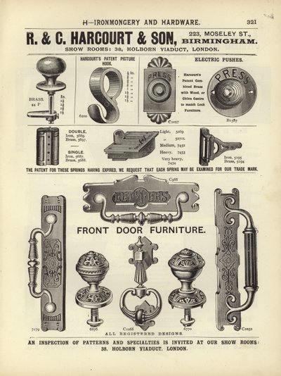 Pagina dal Compendio degli Architetti, Geometri e Ingegneri 1892 da English School