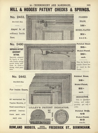 Pagina dal Compendio degli Architetti, Geometri e Ingegneri 1892 da English School