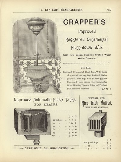 Pagina dal Compendio di Architetti, Geometri e Ingegneri 1892 da English School