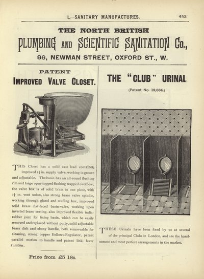 Pagina dal Compendio di Architetti, Geometri e Ingegneri 1892 da English School