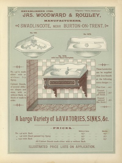 Pagina dal Compendio di Architetti, Geometri e Ingegneri 1892 da English School