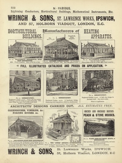 Pagina dal Compendio degli Architetti, Geometri e Ingegneri 1892 da English School