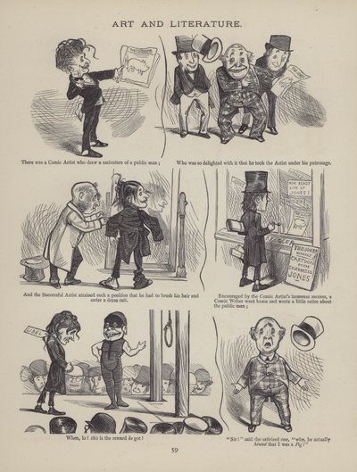Pagina da The British Working Man or One Who Does Not Believe In Him da English School