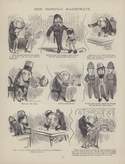 Pagina da The British Working Man or One Who Does Not Believe In Him da English School