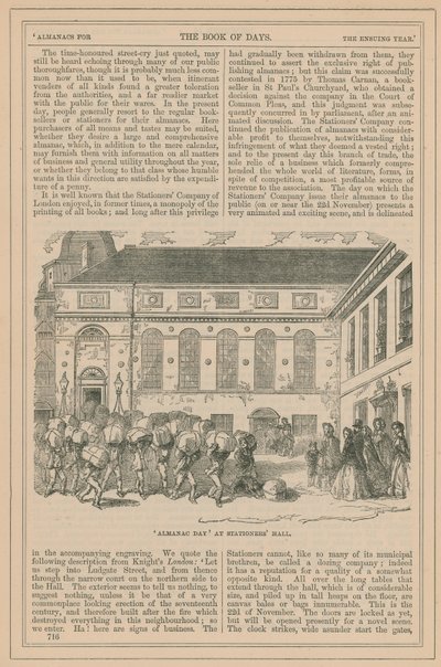 Pagina dal Libro dei Giorni da English School