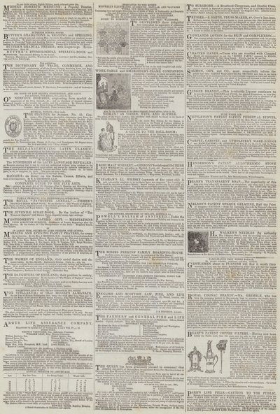 Pagina di pubblicità da English School