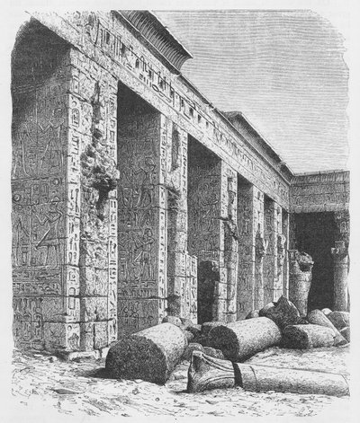 Palazzo di Ramesse III, Medinet-Abou da English School