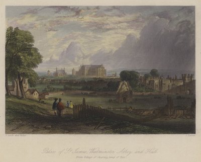 Palazzo di St James, Abbazia e Sala di Westminster, Londra da English School