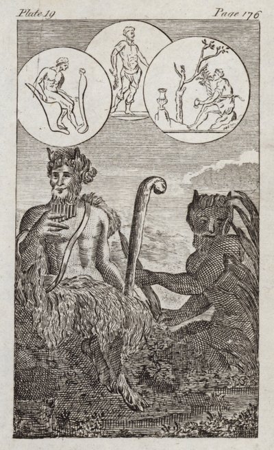 Pan (incisione) da English School