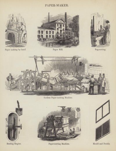 Cartaio (incisione) da English School