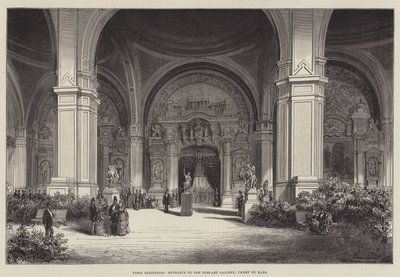 Esposizione di Parigi, Ingresso alla Galleria delle Belle Arti, Champ de Mars da English School