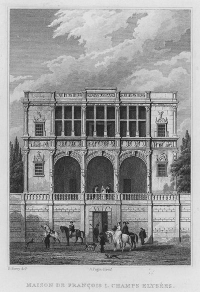 Parigi, Casa di Francesco I, Champs-Élysées da English School