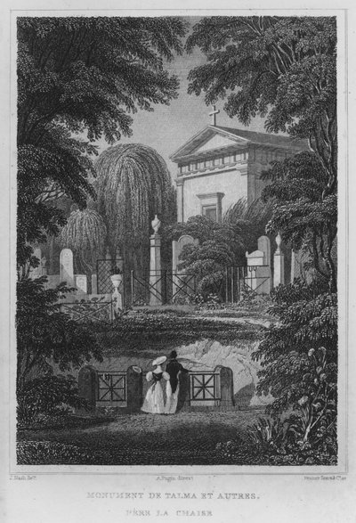 Parigi, Monumento di Talma e altri, Père Lachaise da English School