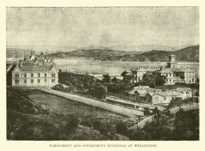 Parlamento e Edifici Governativi a Wellington da English School