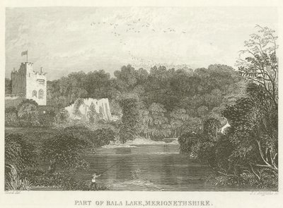 Parte del Lago Bala, Merionethshire da English School