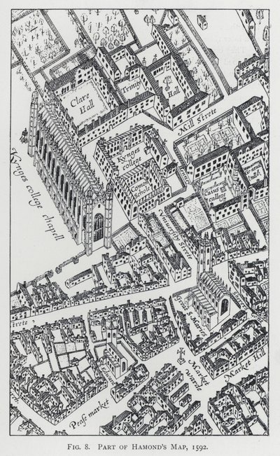 Parte della mappa di Hamond da English School