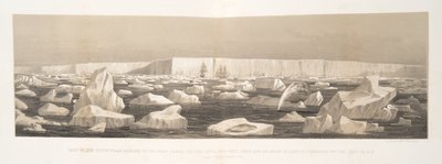 Parte della barriera polare sud a 180 piedi sopra il livello del mare da English School