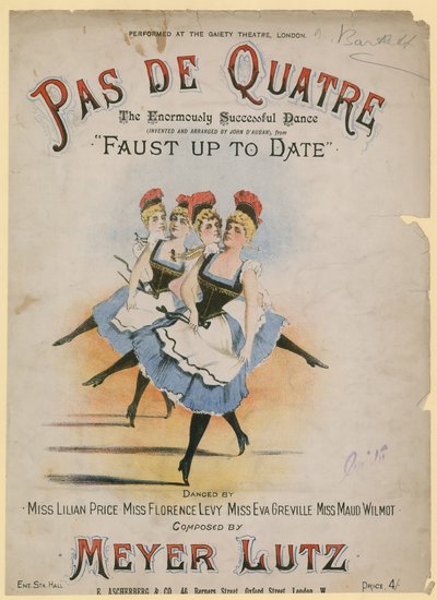Pas de Quatre da English School