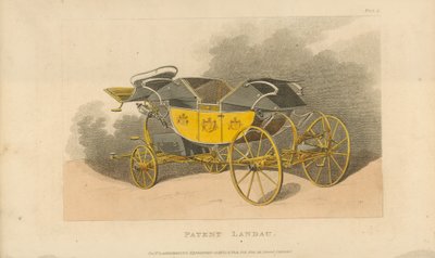 Carrozza Landau brevettata da English School