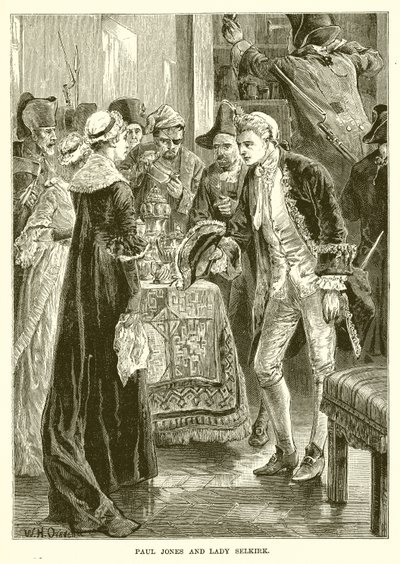 Paul Jones e Lady Selkirk da English School