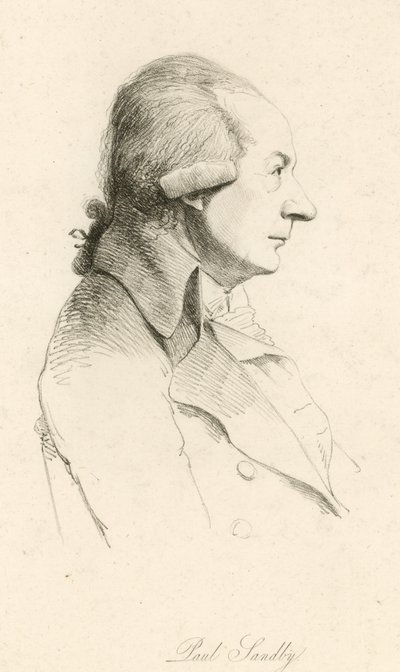 Paul Sandby, cartografo e pittore da English School
