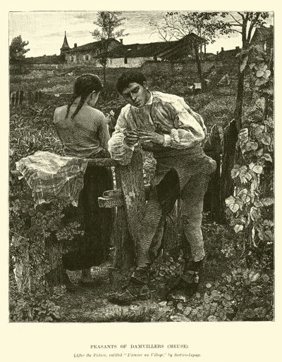 Contadini di Damvillers, Mosa da English School