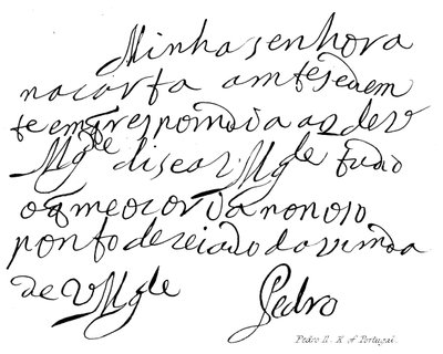 Pedro II, Re di Portogallo da English School