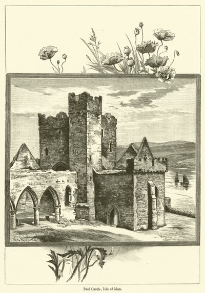 Castello di Peel, Isola di Man da English School