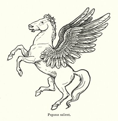 Pegaso rampante da English School