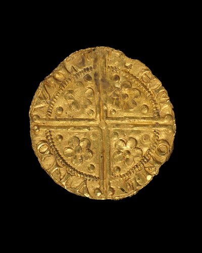 Penny di re Enrico III, 1257-58 (oro) da English School