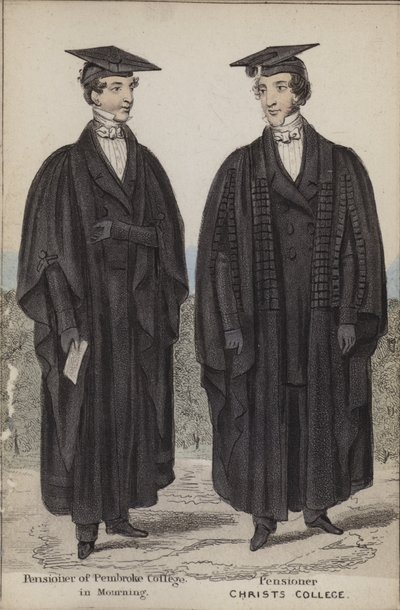 Pensionato del Pembroke College in lutto, Pensionato, Christs College da English School