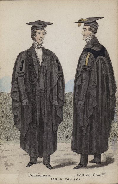Pensionati, Fellow Commoner, Jesus College da English School