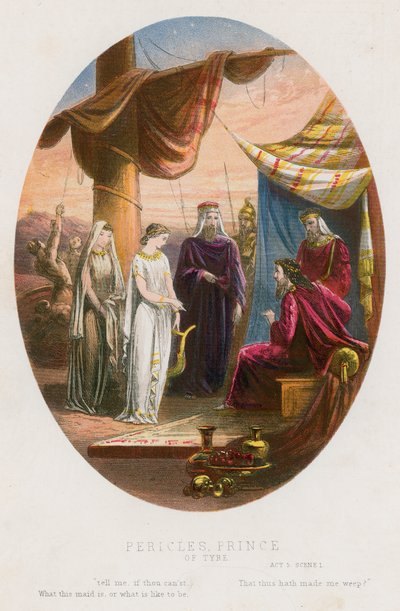 Pericle, Principe di Tiro, Atto V scena i da English School