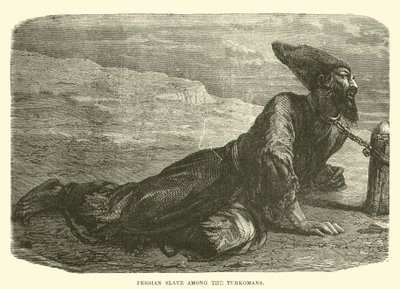 Schiavo persiano tra i Turcomanni da English School