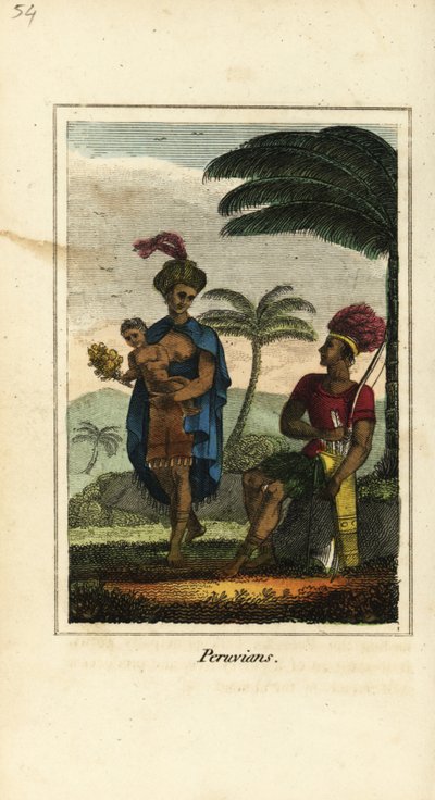 Peruviani o popolo Inca del Perù da English School