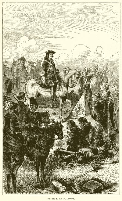 Pietro I a Poltava da English School